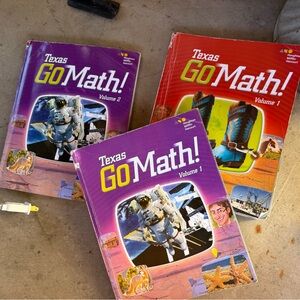 Texas Go Math! Textbook Set